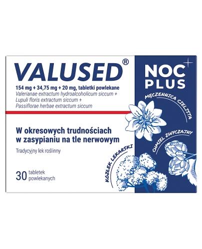 Valused Noc Plus, tabletki powlekane, 30 sztuk
